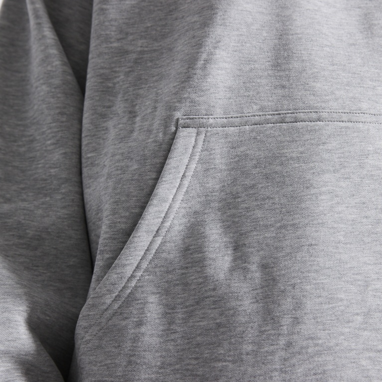 Boxy hoodie "Luka" Grey Melange